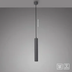 Schöner Wohnen-Kollektion Pendelleuchte DANTE, schwarz, einflammig