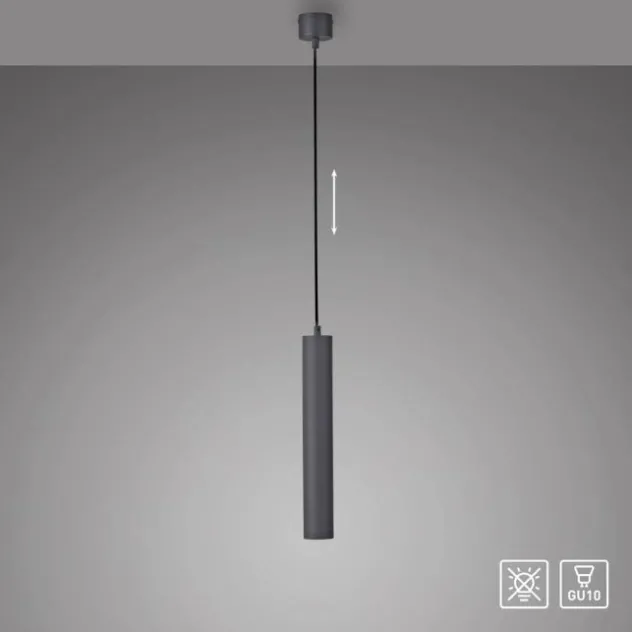 Schöner Wohnen-Kollektion Pendelleuchte DANTE, schwarz, einflammig