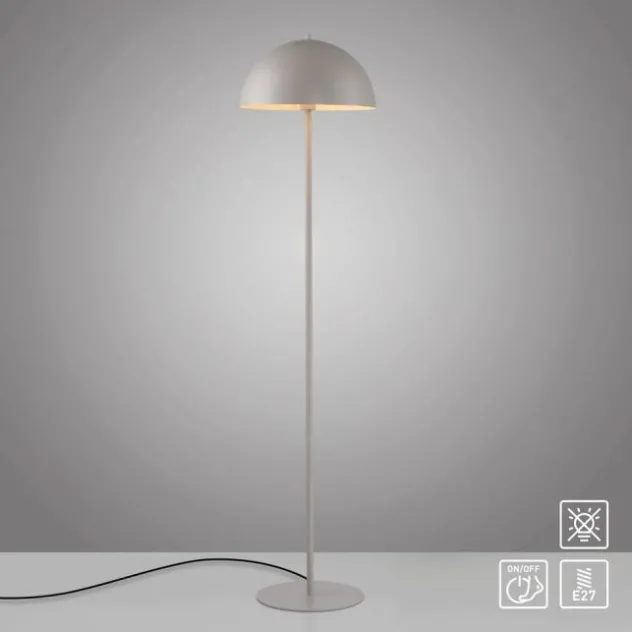 Schöner Wohnen-Kollektion Stehleuchte ALI, sandfarben, Fußschalter