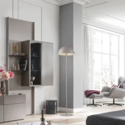 Schöner Wohnen-Kollektion Stehleuchte ALI, sandfarben, Fußschalter