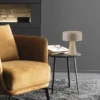 Schöner Wohnen-Kollektion Tischleuchte PENTO, sandfarben, 1,5 m Kabellänge