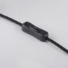 Schöner Wohnen-Kollektion Tischleuchte PENTO, schwarz, 1,5 m Kabel