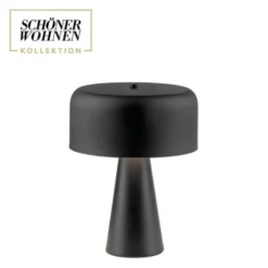 Schöner Wohnen-Kollektion Tischleuchte PENTO, schwarz, 1,5 m Kabel