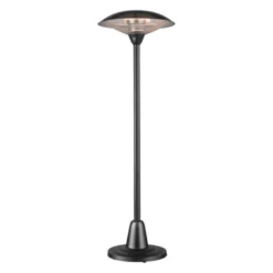 Standheizstrahler, schwarz, IP34, 1500 Watt, 3000 Watt