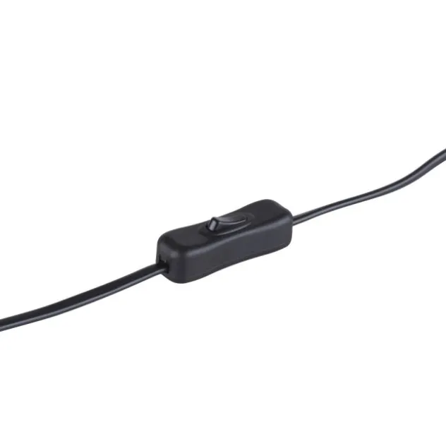 Tischleuchte, grün, 1x E14 LED, Schirm, inkl. Schnurschalter